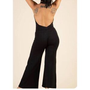 Aria Lattner Womens Blue Jumpsuits Hand mande Organic Bambo/cotton size XL